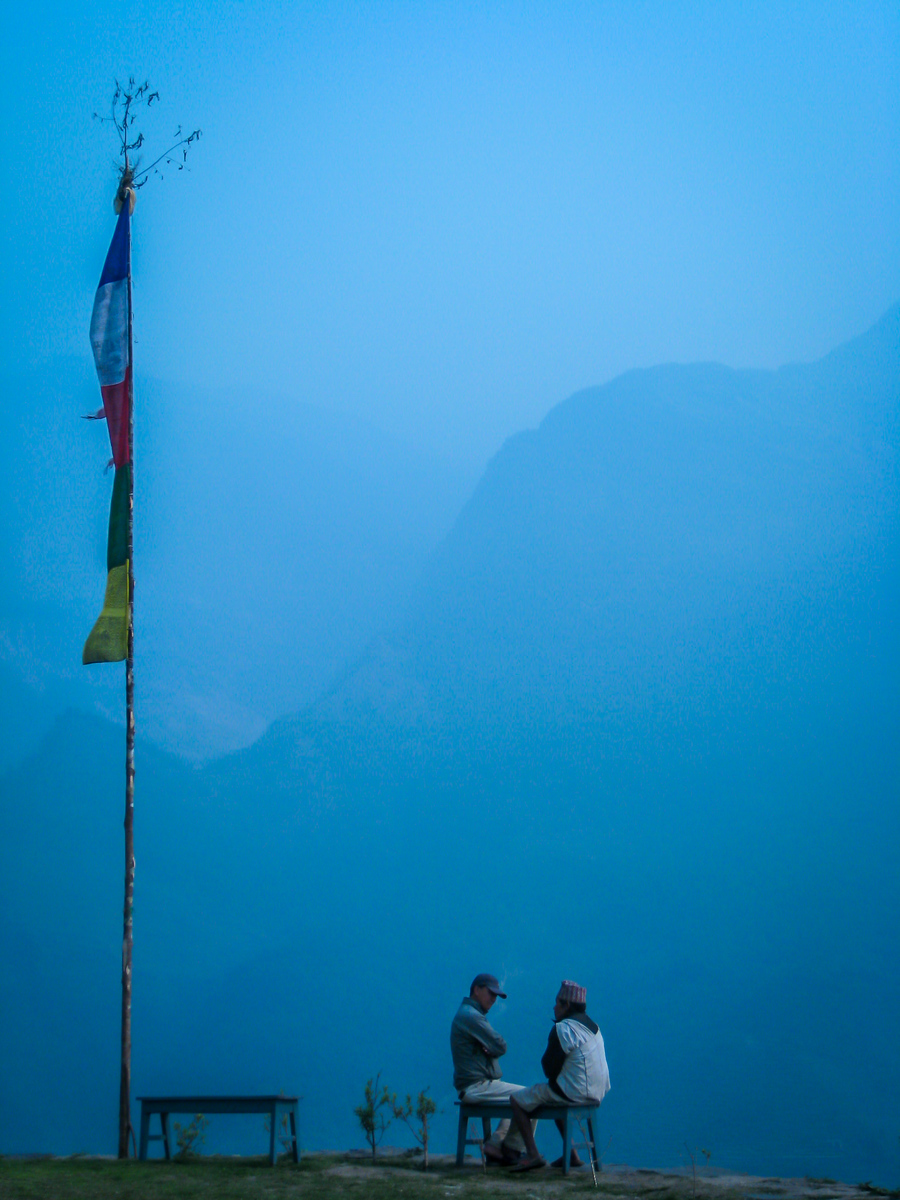 Himalayan mountains of Nepal