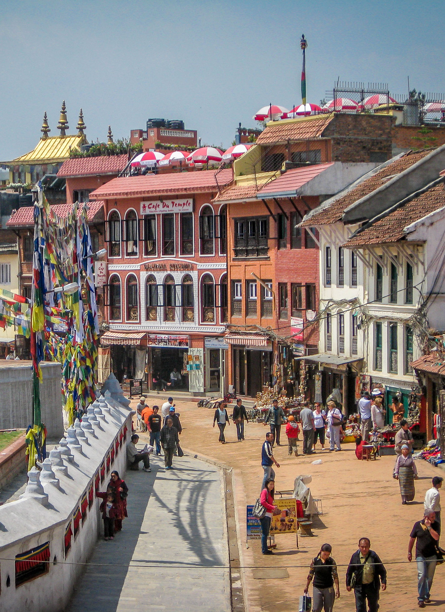  Boudhanath Stupa in Kathmandu, Nepal